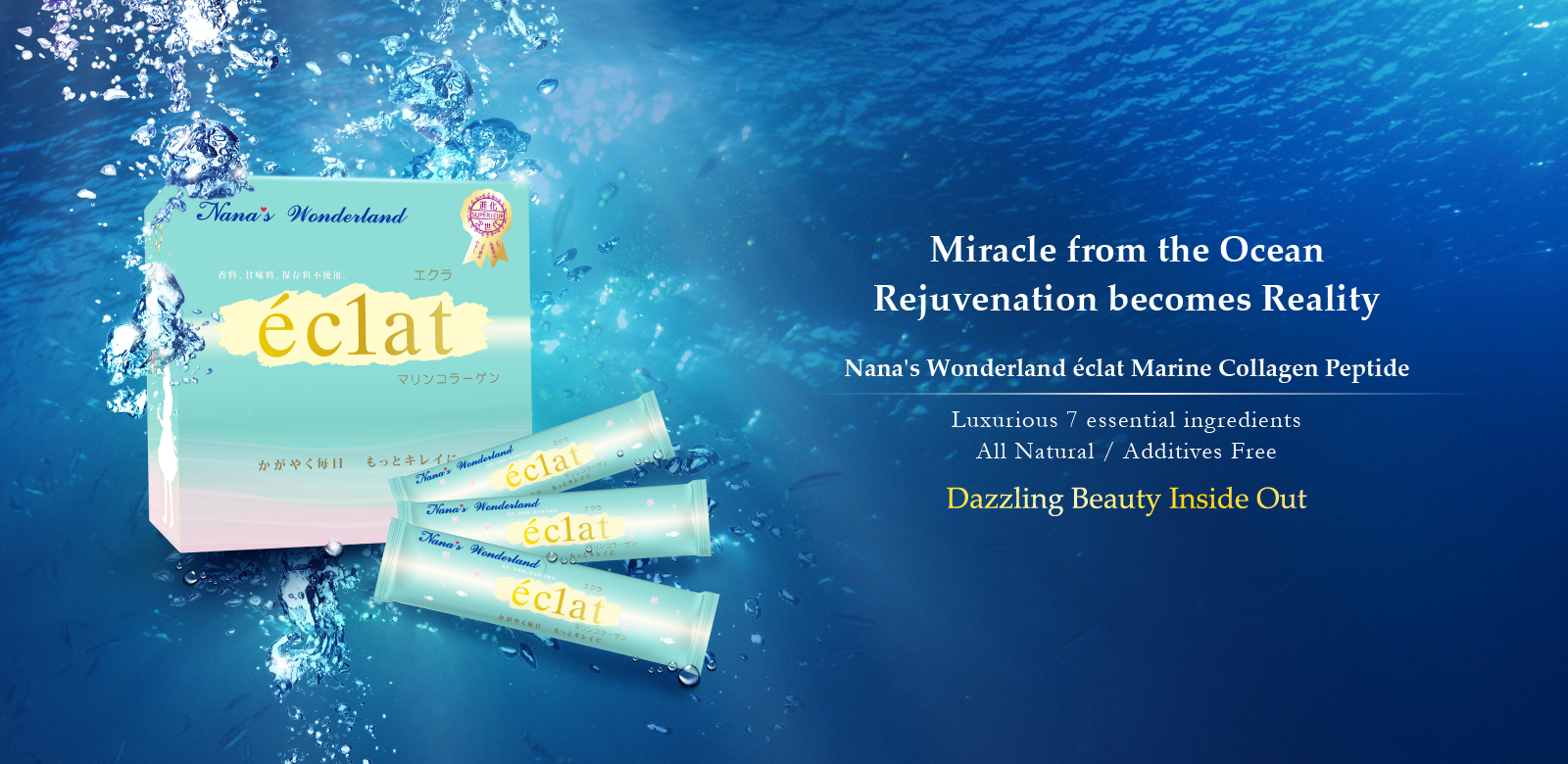 Dazzling beauty inside out!